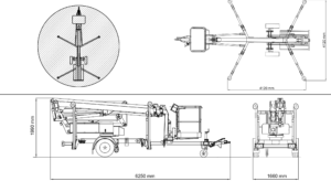 diagram-knikhoogwerker-17-meter-Dekker-Hoogwerker-Verhuur-2