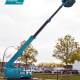Telescoophoogwerker 14 m. diesel rups (Dutch Crane 50.12) Dekker Hoogwerker Verhuur